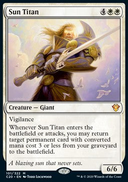 Sun Titan - Commander: Ikoria (Mythic) [C20-101]