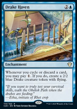 Drake Haven - Commander: Ikoria (Rare) [C20-110]