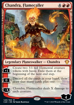 Chandra, Flamecaller - Commander: Ikoria (Mythic) [C20-145]