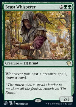 Beast Whisperer - Commander: Ikoria (Rare) [C20-167]