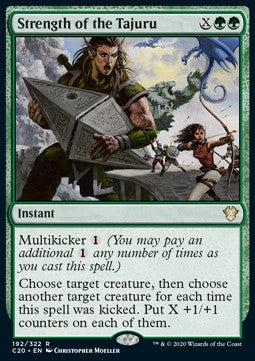 Strength of the Tajuru - Commander: Ikoria (Rare) [C20-192]