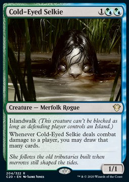Cold-Eyed Selkie - Commander: Ikoria (Rare) [C20-204]