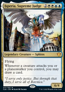 Isperia, Supreme Judge - Commander: Ikoria (Mythic) [C20-217]