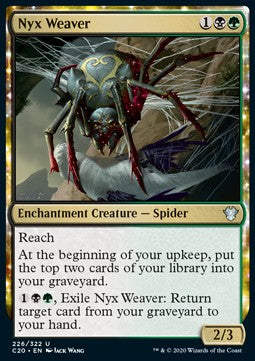 Nyx Weaver - Commander: Ikoria (Uncommon) [C20-226]