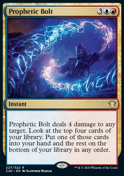 Prophetic Bolt - Commander: Ikoria (Rare) [C20-227]