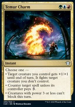 Temur Charm - Commander: Ikoria (Uncommon) [C20-230]