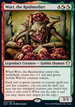 Wort, the Raidmother - Commander: Ikoria (Rare) [C20-234]
