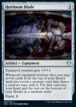 Heirloom Blade - Commander: Ikoria (Uncommon) [C20-242]