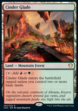 Cinder Glade - Commander: Ikoria (Rare) [C20-263]