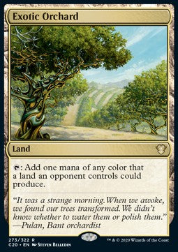 Exotic Orchard - Commander: Ikoria (Rare) [C20-273]