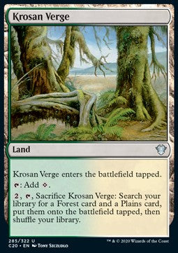 Krosan Verge - Commander: Ikoria (Uncommon) [C20-285]