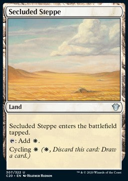 Secluded Steppe - Commander: Ikoria (Uncommon) [C20-307]
