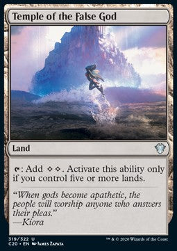 Temple of the False God - Commander: Ikoria (Uncommon) [C20-319]