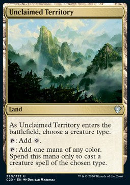 Unclaimed Territory - Commander: Ikoria (Uncommon) [C20-320]