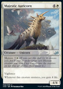 Majestic Auricorn - Ikoria: Lair of Behemoths (Uncommon) [IKO-22]