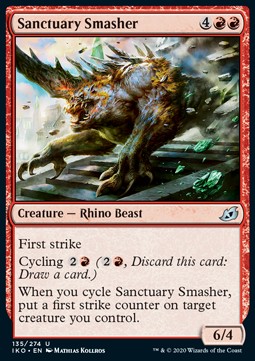 Sanctuary Smasher - Ikoria: Lair of Behemoths (Uncommon) [IKO-135]