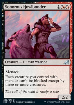 Sonorous Howlbonder - Ikoria: Lair of Behemoths (Uncommon) [IKO-230]