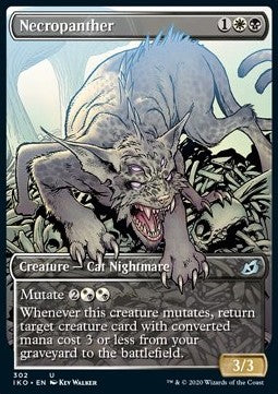 Necropanther - Ikoria: Lair of Behemoths: Extras (Uncommon) [XIKO-302]