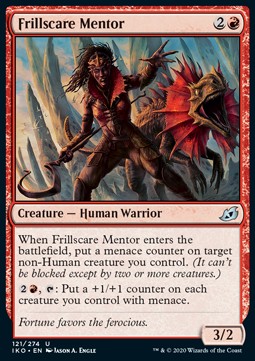 Frillscare Mentor - Ikoria: Lair of Behemoths (Uncommon) [IKO-121]