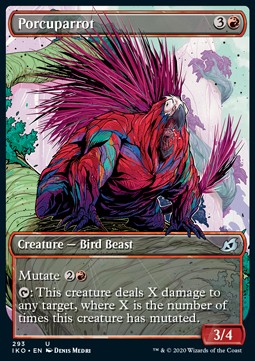 Porcuparrot - Ikoria: Lair of Behemoths: Extras (Uncommon) [XIKO-293]