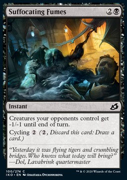 Suffocating Fumes - Ikoria: Lair of Behemoths (Common) [IKO-100]
