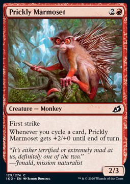 Prickly Marmoset - Ikoria: Lair of Behemoths (Common) [IKO-129]