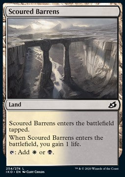 Scoured Barrens - Ikoria: Lair of Behemoths (Common) [IKO-254]
