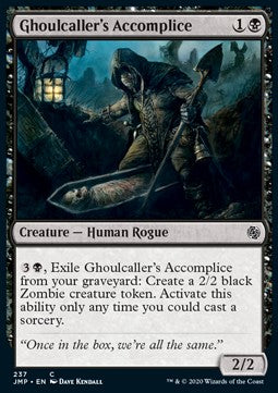 Ghoulcaller's Accomplice - Jumpstart (Common) [JMP-237]