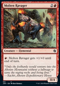 Molten Ravager - Jumpstart (Common) [JMP-351]