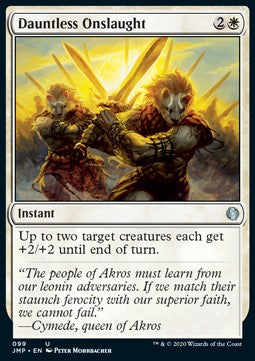 Dauntless Onslaught - Jumpstart (Uncommon) [JMP-99]