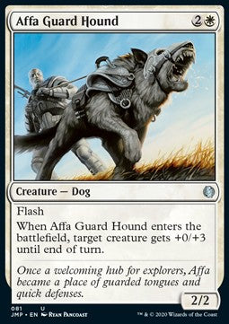 Affa Guard Hound - Jumpstart (Uncommon) [JMP-81]