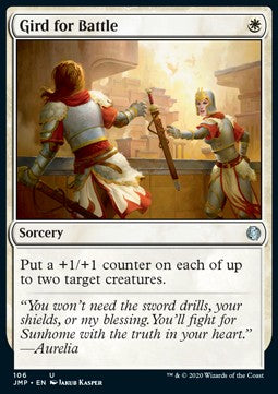 Gird for Battle - Jumpstart (Uncommon) [JMP-106]