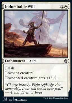 Indomitable Will - Jumpstart (Common) [JMP-109]