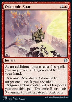Draconic Roar - Jumpstart (Uncommon) [JMP-308]