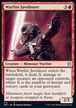 Warfire Javelineer - Jumpstart (Uncommon) [JMP-370]