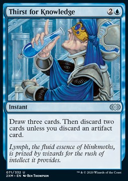 Thirst for Knowledge - Double Masters (Uncommon) [2XM-71]