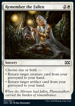 Remember the Fallen - Double Masters (Common) [2XM-27]