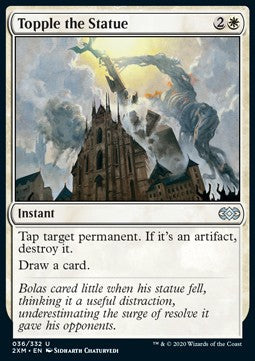 Topple the Statue - Double Masters (Uncommon) [2XM-36]