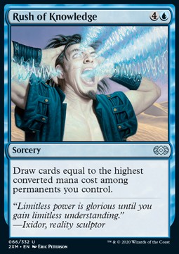 Rush of Knowledge - Double Masters (Uncommon) [2XM-66]