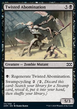 Twisted Abomination - Double Masters (Common) [2XM-111]