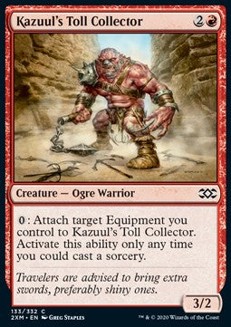 Kazuul's Toll Collector - Double Masters (Common) [2XM-133]