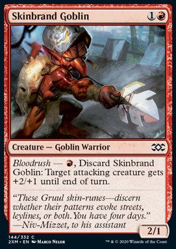 Skinbrand Goblin - Double Masters (Common) [2XM-144]
