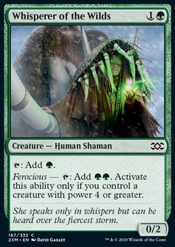 Whisperer of the Wilds - Double Masters (Common) [2XM-187]