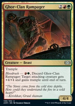 Ghor-Clan Rampager - Double Masters (Uncommon) [2XM-198]