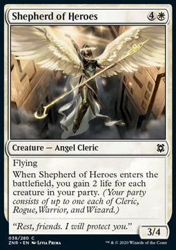 Shepherd of Heroes - Zendikar Rising (Common) [ZNR-38]