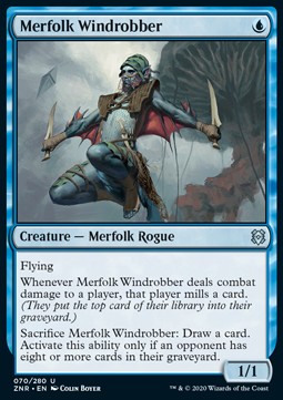 Merfolk Windrobber - Zendikar Rising (Uncommon) [ZNR-70]