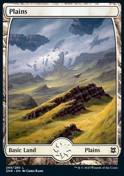 Plains (V.3) - Zendikar Rising (Land) [ZNR-268]