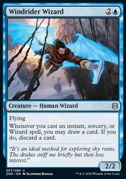 Windrider Wizard - Zendikar Rising (Uncommon) [ZNR-87]