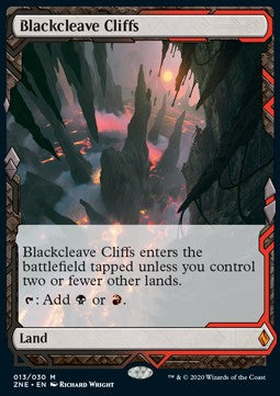 Blackcleave Cliffs - Zendikar Rising Expeditions (Mythic) [ZNE-13]