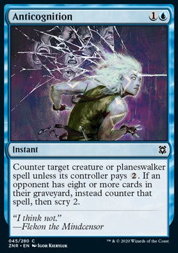 Anticognition - Zendikar Rising (Common) [ZNR-45]